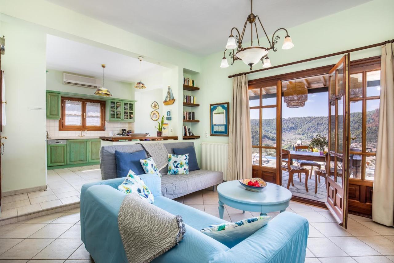 Villa Peparethos Стафилос Экстерьер фото