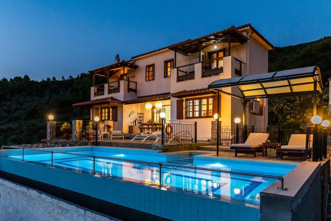 Villa Peparethos Стафилос Экстерьер фото