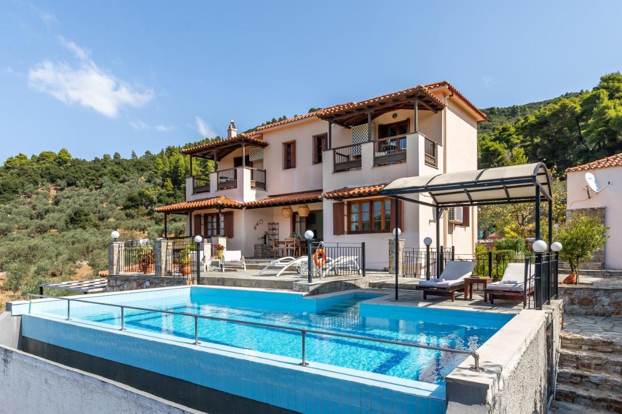 Villa Peparethos Стафилос Экстерьер фото