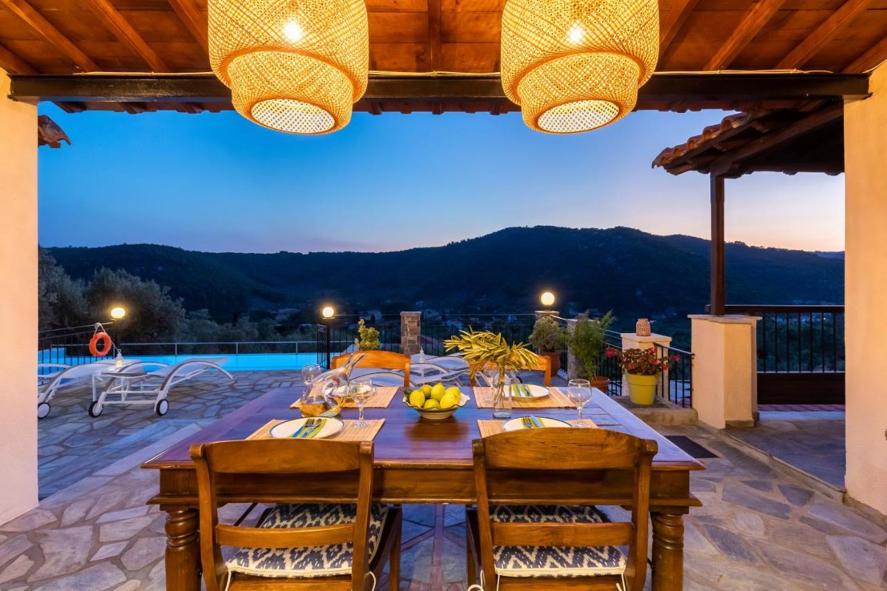 Villa Peparethos Стафилос Экстерьер фото