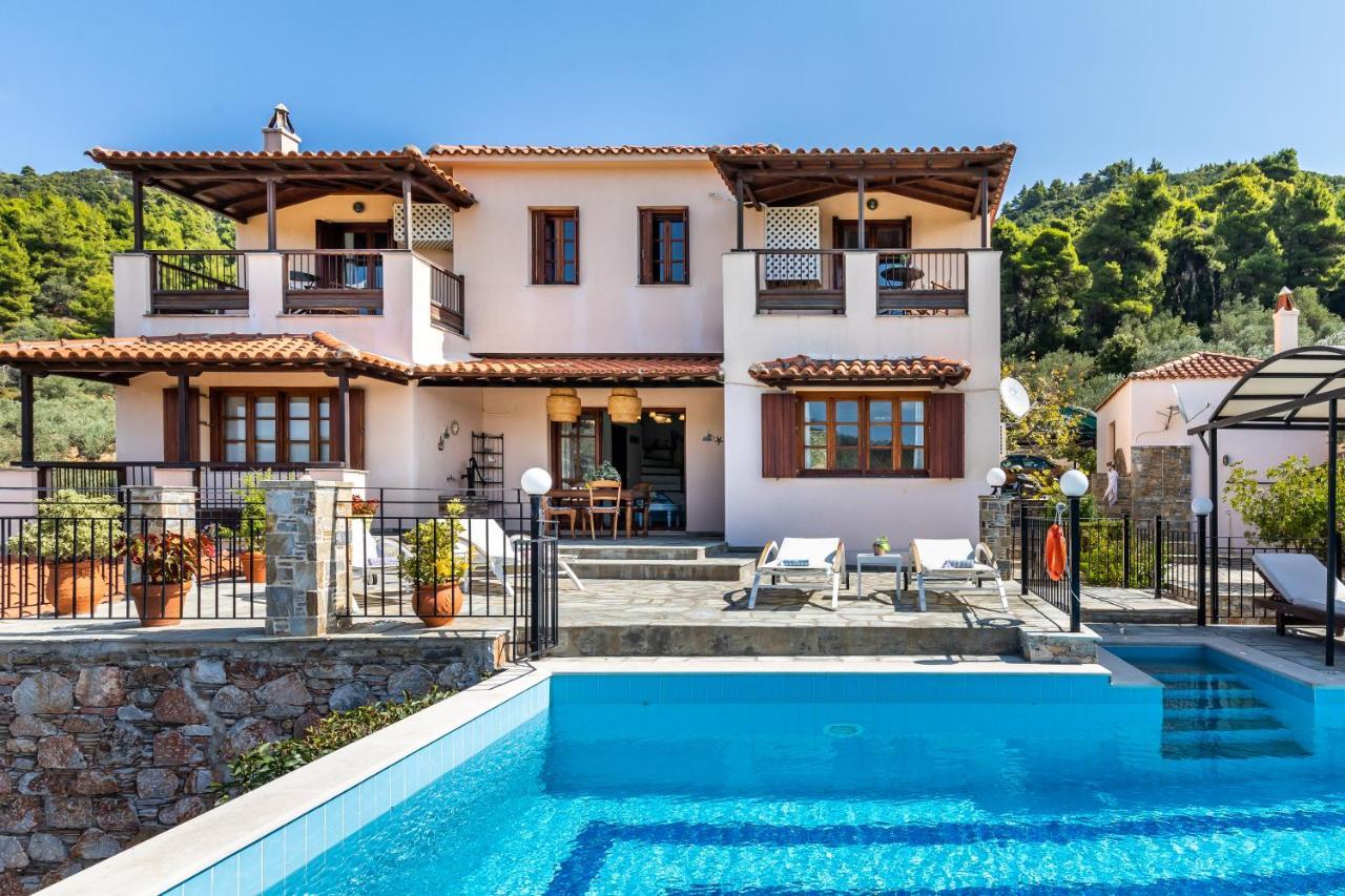 Villa Peparethos Стафилос Экстерьер фото