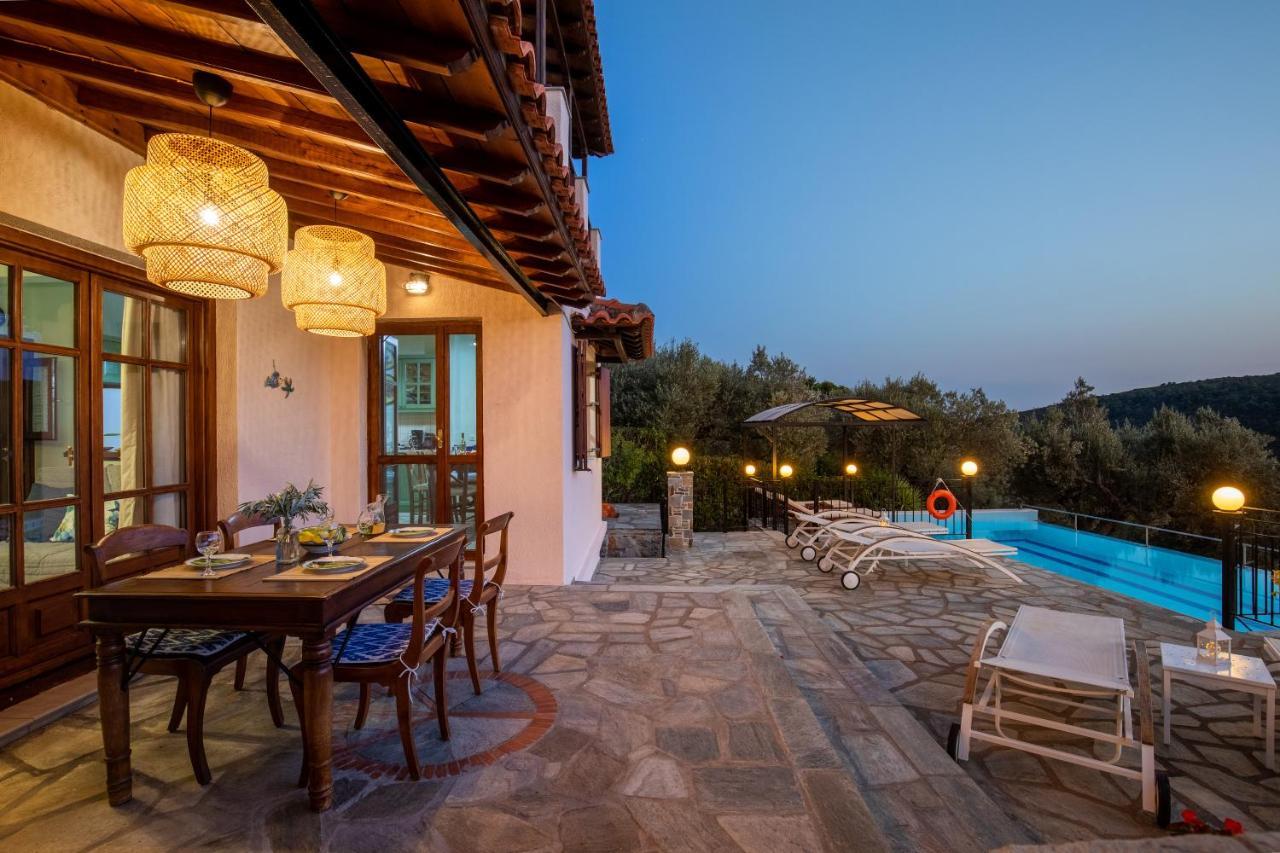 Villa Peparethos Стафилос Экстерьер фото