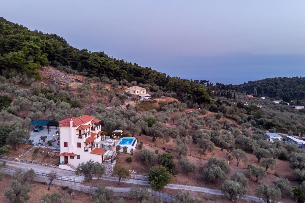 Villa Peparethos Стафилос Экстерьер фото
