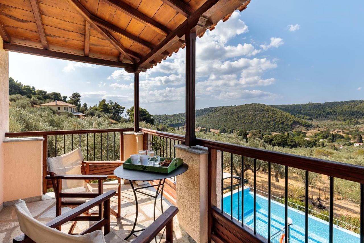 Villa Peparethos Стафилос Экстерьер фото