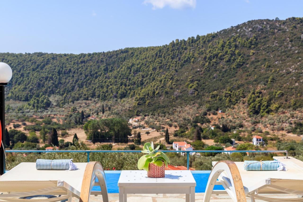 Villa Peparethos Стафилос Экстерьер фото
