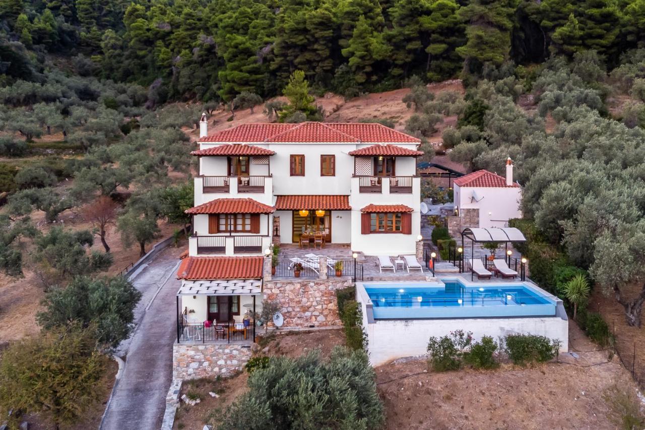 Villa Peparethos Стафилос Экстерьер фото